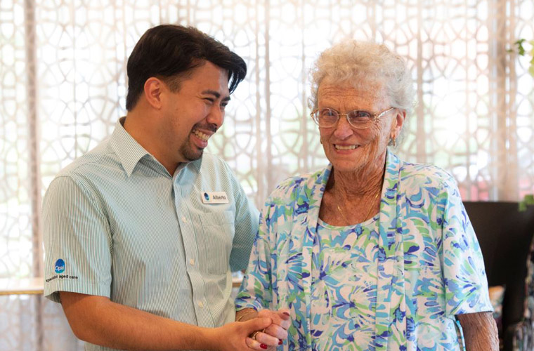 Nursing within residential aged care Opal HealthCare